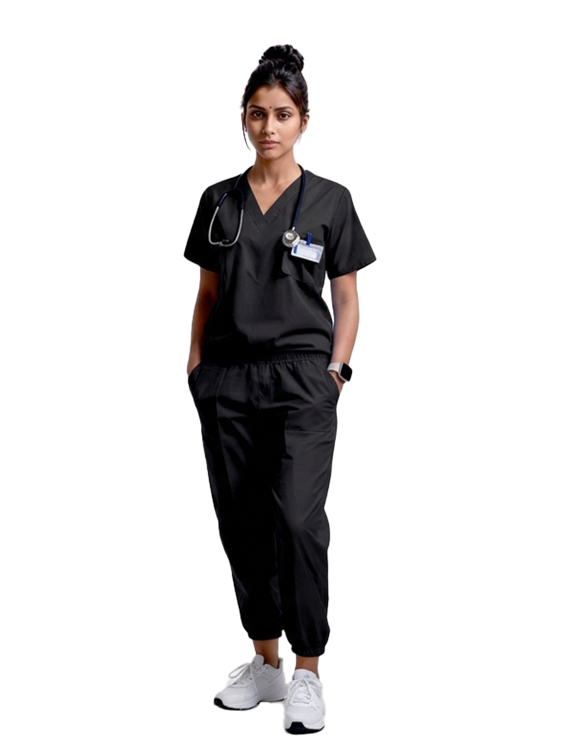 Polyester 100% <br> Scrub Top and Bottom