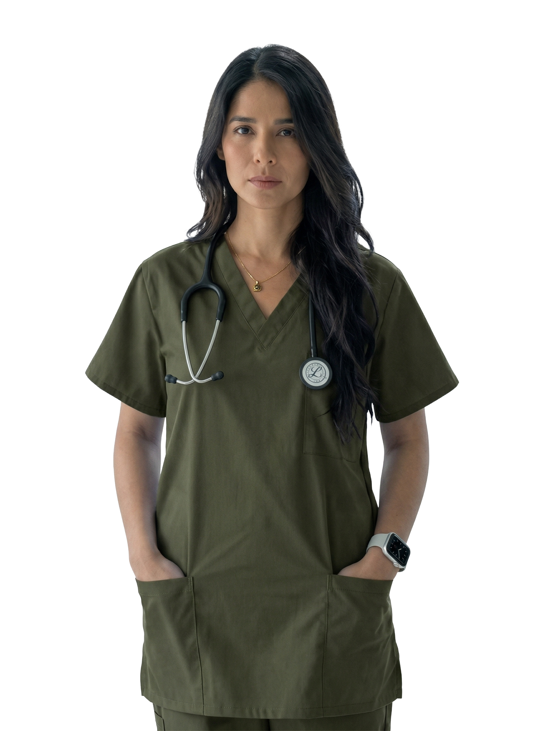Water Proof and Antimicrobial Finish - Scrub Top