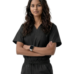 Cotton 65%, Polyester 35% <br> Scrub Top