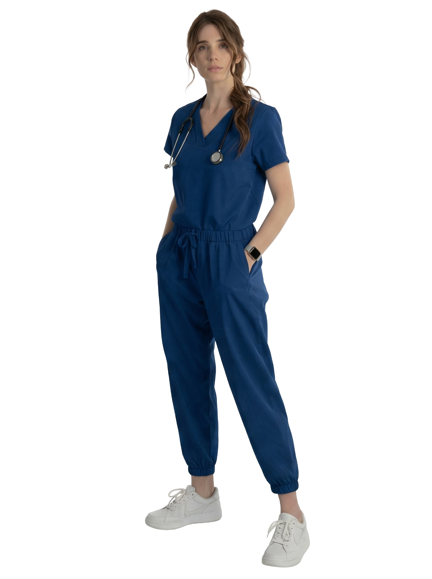 Polyester 100% <br> Scrub Top and Bottom